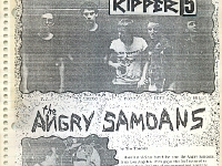 ANGRY SAMOANS Metal Mike Scrapbook 1981 – P.J. Galligan on Lead Guitar Page 2